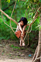 khmer child - angkor, cambodia