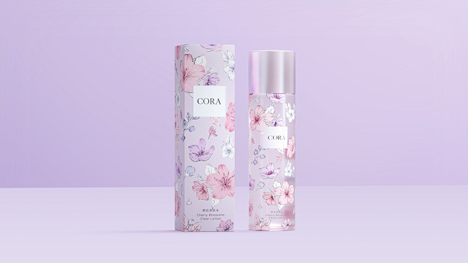 《Cora》化妆品包装设计 | 紫安钰