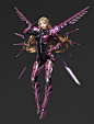 韩国角色概念设计师 Monable . 作品欣赏-日韩画风-微元素 - Element3ds.com!