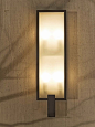 CL Sterling & Son, Wall Mounts, exterior tall wall sconce