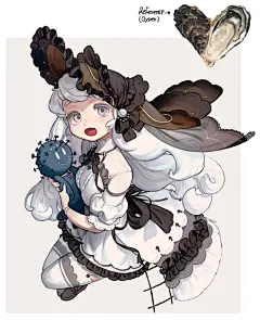 韩国画师Rinotuna的拟人插画  侵删