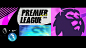 branding  Nike Premier League Social media post broadcast tv 2D logo football colors