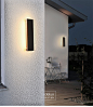 简约led户外壁灯防水庭院灯现代创意室外阳台壁灯门口灯外墙灯具-淘宝网