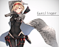 Anime 1253x1001 Granblue Fantasy Djeeta (Granblue Fantasy) bodysuit gun headband