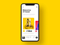 Yellow shadow app，music ux，dimest an