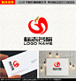 GS字母SY标志飞鸟logo