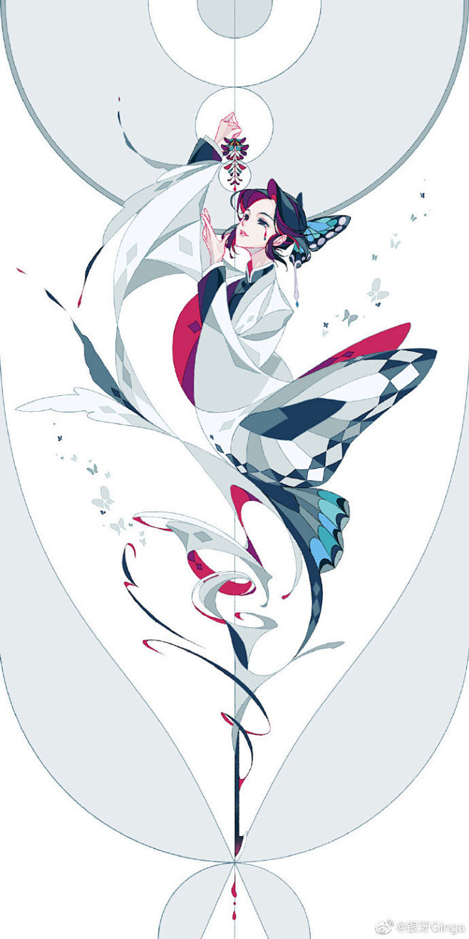 鬼灭之刃超话 #蝴蝶忍# 
愿以此身化...