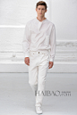 悠闲舒适的生活态度！Christophe Lemaire 2015春夏男装系列，海报时尚网带你亲临2015春夏巴黎男装周_第2页_Christophe Lemaire