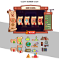 KING OF THIEVES game arts : art made by me in 1,5 years being the artist and then lead-artist on «King of Thieves» game of Zeptolab