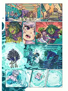 今日多格（分镜头）漫画分享（二）
