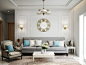 neo classic house : HO CHI MINH CITYNEUTRAL COLOR SCHEME