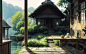00414-1433607903-((masterpiece)), (highres), illustration, original, extremely detailed wallpaper, no humans, window, scenery, plant, water, pott