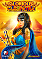 ART DIRECTION FOR SLOTOMANIA SLOT - GLORIOUS CLEOPATRA : ART DIRECTION FOR SLOTOMANIA SLOT - EGYPT THEME - GLORIOUS CLEOPATRA