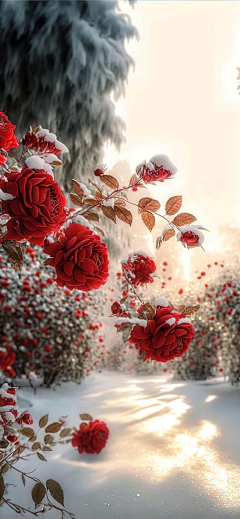 何惧刹那年华采集到花卉精品—玫瑰、月季、蔷薇……