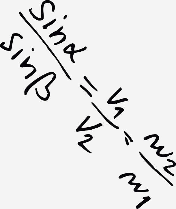 手绘初中数学公式
