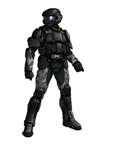 大黑虫采集到枪战人物1【reach odst halo3】被遗忘的halo原画师之二