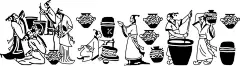古代图  - 源文件下载【酷图网】古代图,酿酒图,矢量图,皇帝,酒,酒包装,酒设计,古图,酒缸,古代,酿酒,酿造,