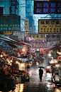 老香港街头印象