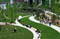 Project: New Riverfront Revitalization Plan Designers: Hargreaves Associates Location: Nashville, Tennessee The park is part of a much larger sustainable redevelopment project to transform the riverfront wasteland into beautiful recreational space for the