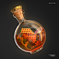 3D Illustration of "Honey Elixir Potion" by Anh Dang, Chittaranjan M : I was just tempted by this beautiful artwork by Anh Dang (https://anhdang.artstation.com/)
Original Artwork Link: https://www.artstation.com/artwork/d8a2v1
Hope you like it!