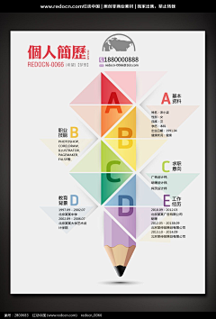 瑜舟舟丶采集到简历