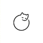 一组趣味的猫logo设计 ​​​​