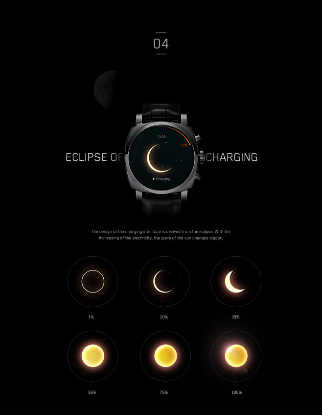 GEAK watch UI design...