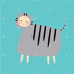 可爱的小猫涂鸦