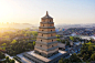 西安城市风光大雁塔图片下载
