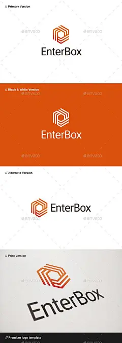 输入框标志模板矢量EPS，AI #design #logotype下载：http://graphicriver.net/item/enter-box-logo/10472322?ref=ksioks： 
