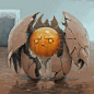 POSSESSED EGG, Danil Sherekin : The Possessed Egg gon' mess you up! <br/>Speedpainting, so not much detail in this one.<br/>Watch me paint this: <br/><a class="text-meta meta-link" rel="nofollow" href="https:/