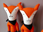 Clark 01 - Fox Plush Toy stuffed Doll Plushie Softie