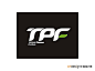 TPF 英文书法LOGO字体
