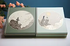包装盒样机模型图片