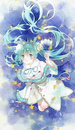 晨小姐采集到动漫图片。初音