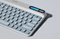 This keyboard comes with its own ‘Dynamic Island’ and electronic ink keys that change languages - Yanko Design