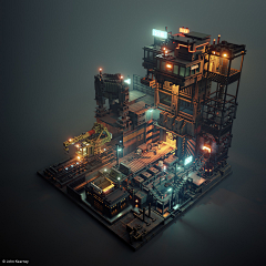 ANTWayne采集到Magicavoxel