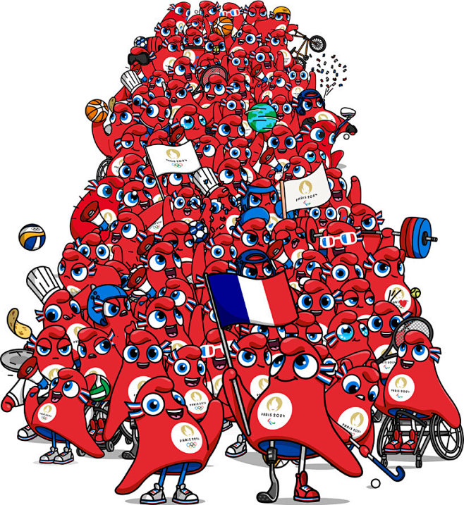 2024年巴黎奥运会吉祥物弗里格斯