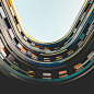Lars Focke 城市主题数字艺术作品欣赏 色彩 立体构成 照片合成 混合艺术 数字艺术 德国 平面构成 城市 3D 