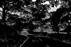 惊人的创意数字生成照明抽象/景观