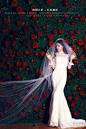 《韩国馆唯美花墙》写真系列-韩国名匠NICE STUDIO婚纱摄影-大连结婚-大众点评网