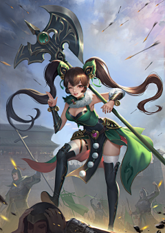 FmlocNyW采集到古风武侠人物立绘（女）