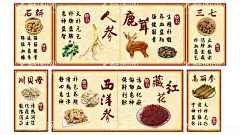中药房海报写真  - 源文件下载【酷图网】中药,药材,中医馆,海报,写真