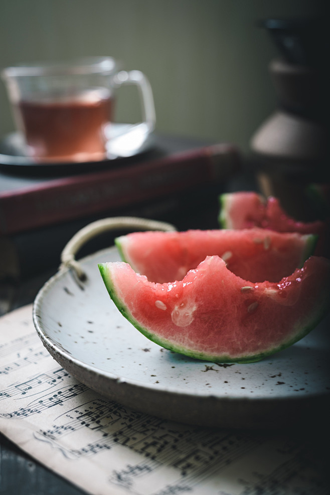 慕悦: 夏天，咖灰☕和-慢食堂