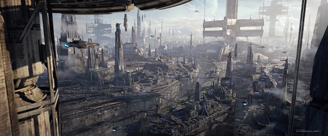 Megastructures Ecumenopolis-花瓣网