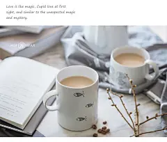 日式创意手工陶瓷碗碟套装饭碗碟圆盘浅盘咖啡杯方盘手绘马克杯-淘宝网