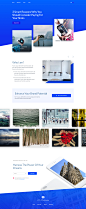 Photography landing page