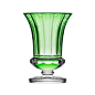 Moser Gloria vase, h 20,5 cm, green | artedona.
