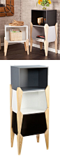 Stackable side tables - such a great idea! | furniture design: 