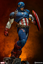 Captain America 1/4 Scale for Sideshow Collecitbles, Daniel Bel : Since the first moment that I saw a super hero statue I started dreaming with the idea to one day become a sculptor and be able to create something similar. But what I never tought is that 